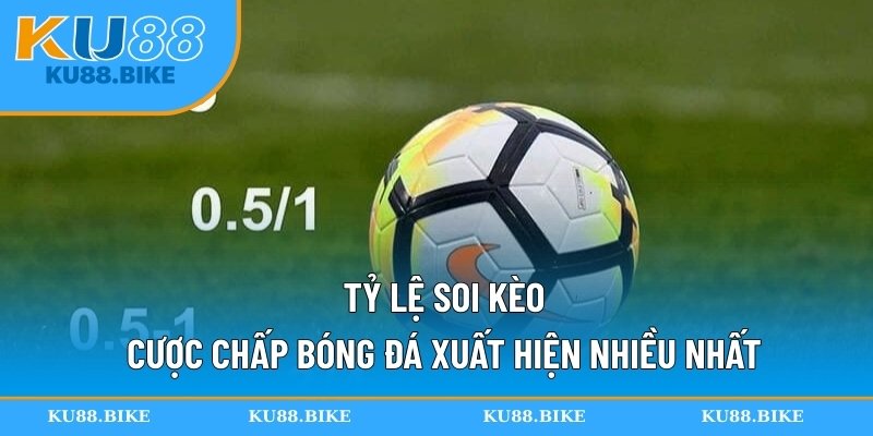 Tỷ lệ soi kèo cược chấp bóng đá xuất hiện nhiều nhất