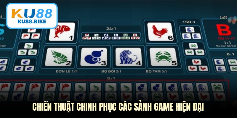 Chiến thuật chinh phục các sảnh game hiện đại
